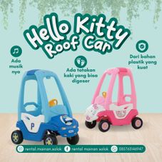 Gambar Yaya Hello kitty coupe car