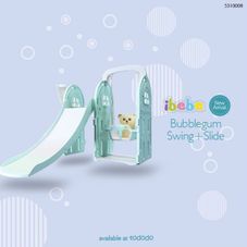 Gambar Ibebe Bubblegum slide and swing