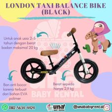 Gambar London taxi Balance bike