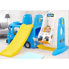 Gambar Yaya Tayo bus 4in1 slide & swing