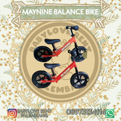 Sewa Maynine Balance bike Babylove Rent Palembang