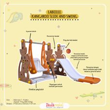 Gambar Labeille Luxury kangaroo slide n swing