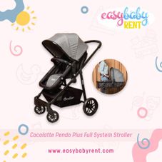 Gambar Cocolatte Pendio plus full system stroller