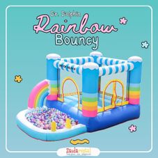 Gambar Dr dolphin Rainbow bouncy