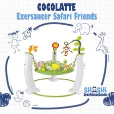 Gambar Cocolatte Evenflo exersaucer safari friends jumpero