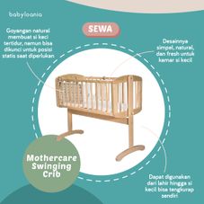 Gambar Mothercare Swinging crib