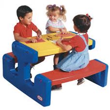 Gambar Little tikes Picnic table and chair