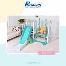 Gambar Parklon Castle 3-in-1 fun slide and swing