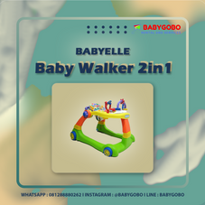 Gambar Baby elle Baby walker 2 in 1
