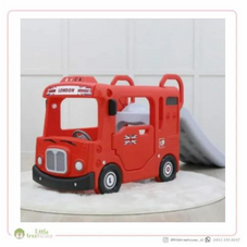 Gambar Yaya London mini bus and slide – red