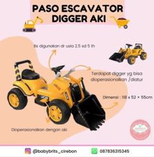 Gambar Paso Escavator paso accu