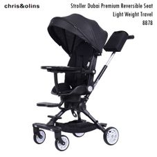 Gambar Chrisolins Chrisolins 8878 stroller dubai reversible light travel kereta dorong