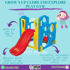 Gambar Grow n up Climb and explore play gym