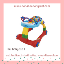 Gambar Babyelle Babywalker elle biru merah