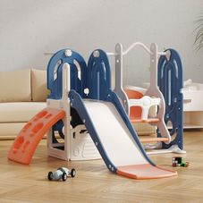 Gambar Happy play Playhouse combination slide swing ct.720