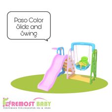 Gambar Paso Paso color slide and swing