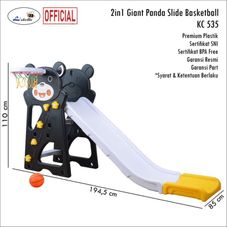 Gambar Labeille Panda slide black
