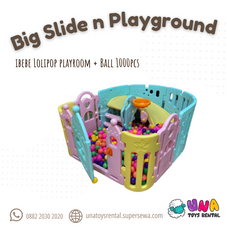 Gambar Ibebe Ibebe lolipop playroom mandi bola 500pcs