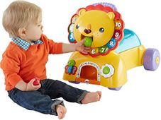 Gambar Fisher price Lion 3in1 push walker 