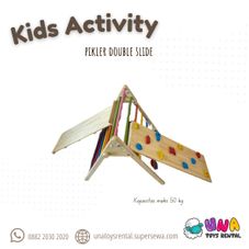 Gambar Little tree Pikler double slide