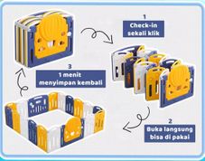 Gambar Baby fence / play fence Kpb