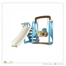 Gambar Happy play Slide and swing 4 in 1  biru