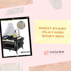 Gambar  Right start playard baby box