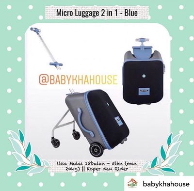 Sewa Micro eazy Luggage - Rider Koper - Micro eazy Luggage | Baby Kha House