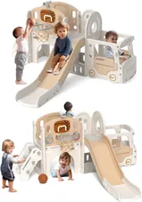 Gambar Toddler slide 9 in 1 playground set