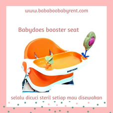 Gambar Babydoes Booster seat babydoes orange