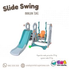 Gambar Parklon Slide swing castle 3 in 1 