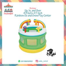 Gambar Bestway In and over rainbow go and grow play center