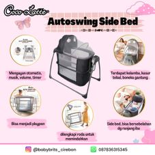 Gambar Cocolatte Babybox cocolatte sway side bed