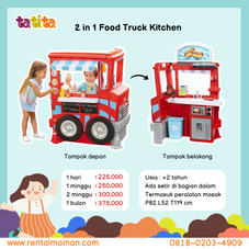 Gambar Little tikes 2 in 1 food truck kitchen