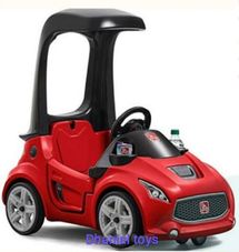 Gambar Step 2 Turbo coupe foot-to-floor ride-on car red