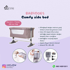 Gambar Baby does Comfi side bed - khaki (2)