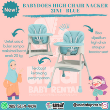 Gambar Babydoes High chair nacker 2in1