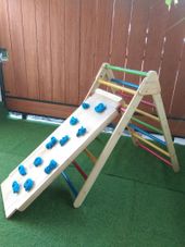 Gambar Pikler Wooden climbing large type b