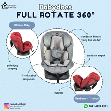 Gambar Baby does Full rotate 360 carseat