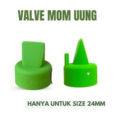 Gambar Mom uung Valve pompa asi mom uung portable hijau