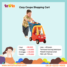 Gambar Little tikes Cozy coupe shopping cart