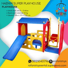 Gambar Haenim Super playhouse with swing