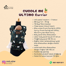 Gambar Cuddle me ultimo Giraffe island carrier