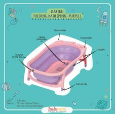 Gambar Karibu Folding baby bath