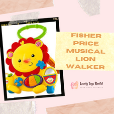 Gambar Fisher price Musical lion walker pushwalker