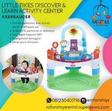 Gambar Little tikes Exersaucer discover & learn activity center