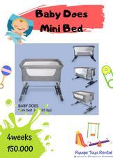 Gambar Babydoes Mini bed