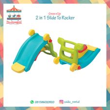 Gambar Grow n up  2 in 1 slide to rocker