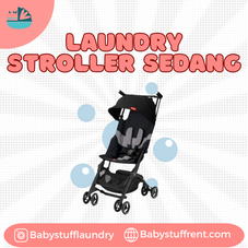 Gambar Laundry Laundry stroller sedang