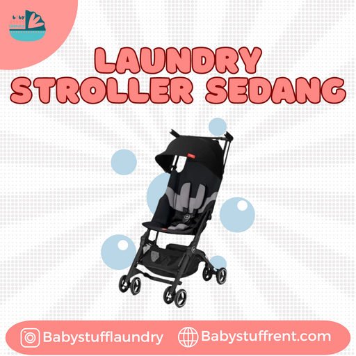 Sewa LAUNDRY Laundry Stroller Sedang Baby Stuff Rent Sewa Perlengkapan Bayi dan Mainan Anak